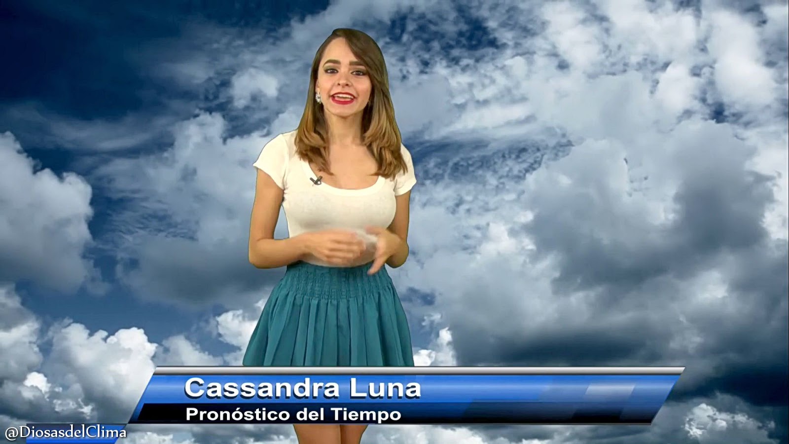 Cassandra Luna — #22 Las chicas del clima más hermosas de México