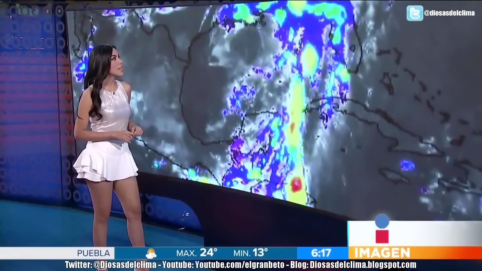 most beautiful weather girls in Mexico