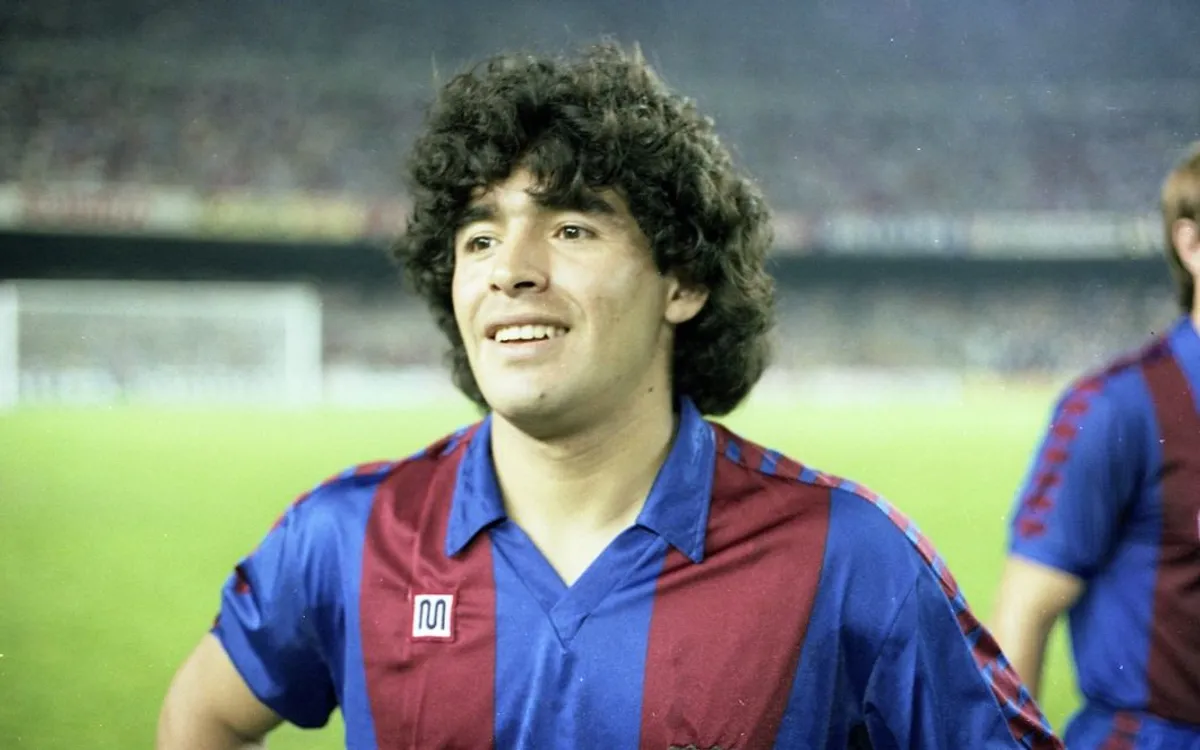 Diego Maradona — #7 Los mejores jugadores de la historia de Barcelona
